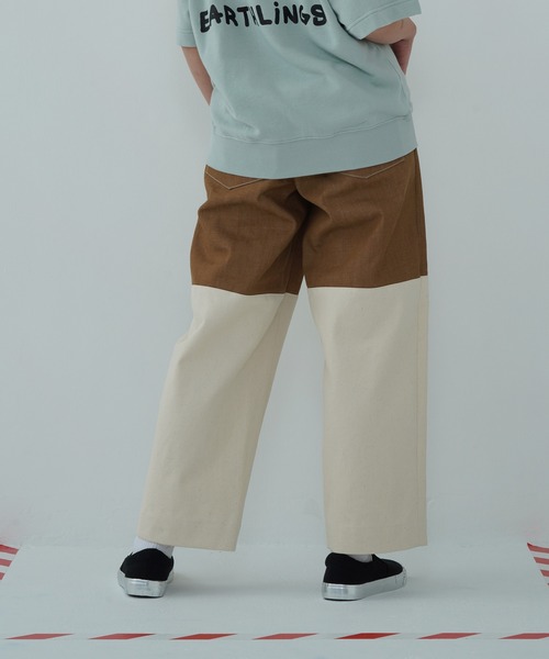 TUCKSHOP（タックショップ）の「SWITCH DENIM PANTS / スイッチ デニム パンツ（デニムパンツ・メンズ・ベージュ/ネイビー・1/2）」の7枚目の写真