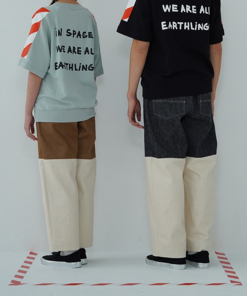 TUCKSHOP（タックショップ）の「SWITCH DENIM PANTS / スイッチ デニム パンツ（デニムパンツ・メンズ・ベージュ/ネイビー・1/2）」の16枚目の写真