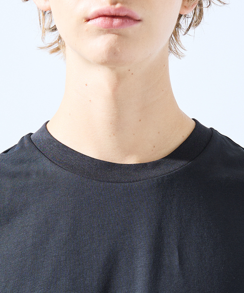 AH ABAHOUSE(エーエイチアバハウス)の「【SORONA】接触冷感 ノースリーブ Tシャツ / タンクトップ(Tシャツ/カットソー・メンズ・ホワイト/ブラック・48/46)」の7枚目の写真