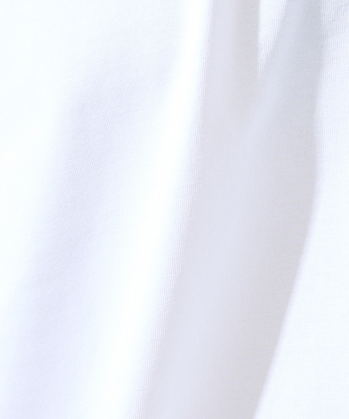 AH ABAHOUSE(エーエイチアバハウス)の「【SORONA】接触冷感 ノースリーブ Tシャツ / タンクトップ(Tシャツ/カットソー・メンズ・ホワイト/ブラック・48/46)」の11枚目の写真