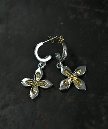 funda mine（ファンダマイン）の「メタルフラワーループピアス（ピアス（両耳用））」