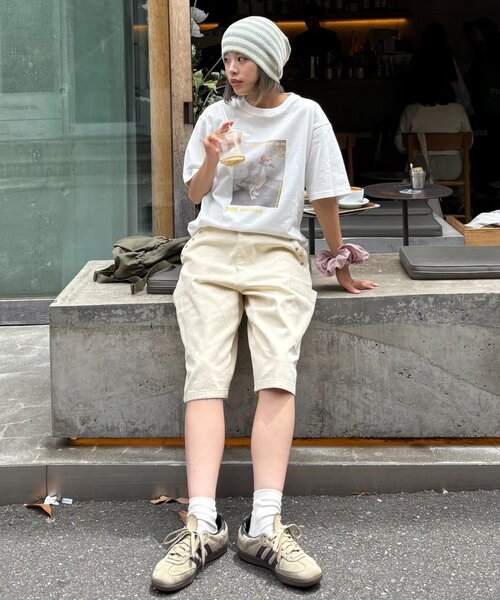 CIAOPANIC TYPY（チャオパニックティピー）の「【UNISEX】ユニークアニマルフォトTEE（Tシャツ/カットソー・レディース・ホワイト/ホワイト系その他/ホワイト系その他2・MEDIUM/LARGE）」の9枚目の写真