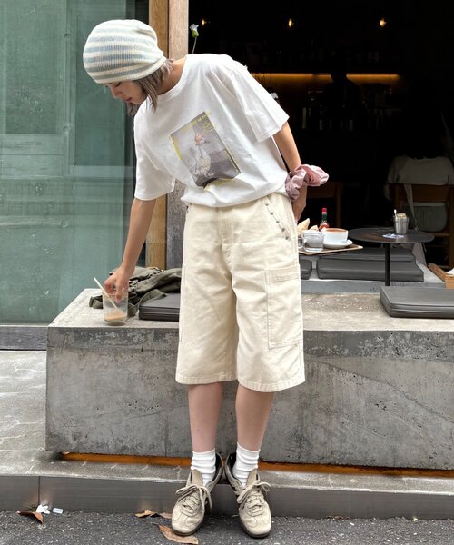 CIAOPANIC TYPY（チャオパニックティピー）の「【UNISEX】ユニークアニマルフォトTEE（Tシャツ/カットソー・レディース・ホワイト/ホワイト系その他/ホワイト系その他2・MEDIUM/LARGE）」の10枚目の写真