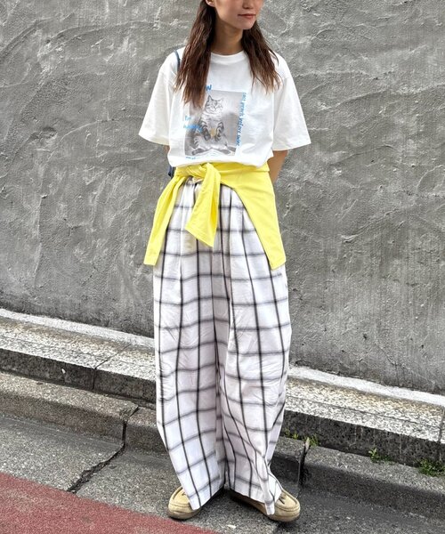 CIAOPANIC TYPY（チャオパニックティピー）の「【UNISEX】ユニークアニマルフォトTEE（Tシャツ/カットソー・レディース・ホワイト/ホワイト系その他/ホワイト系その他2・MEDIUM/LARGE）」の19枚目の写真