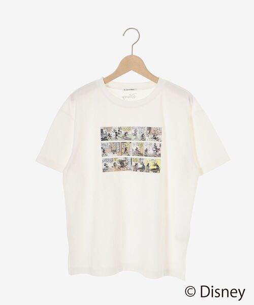 le.coeur blanc / ルクールブラン 【Disney】Comic/プリントTシャツ セール】【Disney】Comic/プリントTシャツ（Tシャツ/カットソー