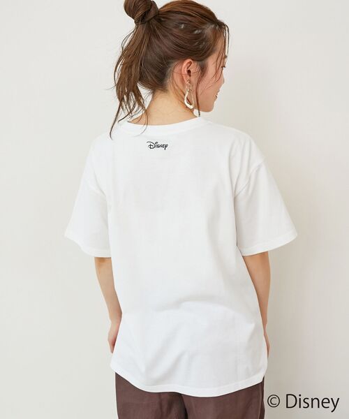 le.coeur blanc(ルクールブラン)の「【Disney】Comic/プリントTシャツ(Tシャツ/カットソー・レディース・オフホワイト/ダークグレー・38)」の9枚目の写真