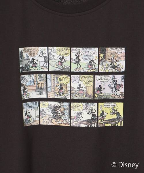 le.coeur blanc / ルクールブラン 【Disney】Comic/プリントTシャツ セール】【Disney】Comic/プリントTシャツ（Tシャツ/カットソー