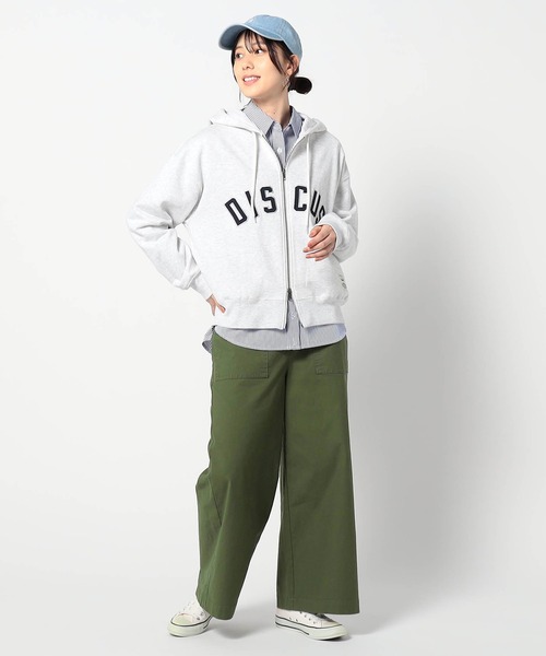 BROOKLYN OVERALL(ブルックリンオーバーオール)の「【BROOKLYN OVERALL 】ワイドベイカーパンツ(その他パンツ・レディース・ベージュ/カーキ・FREE)」の8枚目の写真