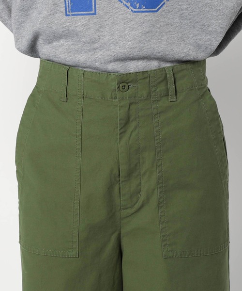 BROOKLYN OVERALL(ブルックリンオーバーオール)の「【BROOKLYN OVERALL 】ワイドベイカーパンツ(その他パンツ・レディース・ベージュ/カーキ・FREE)」の11枚目の写真