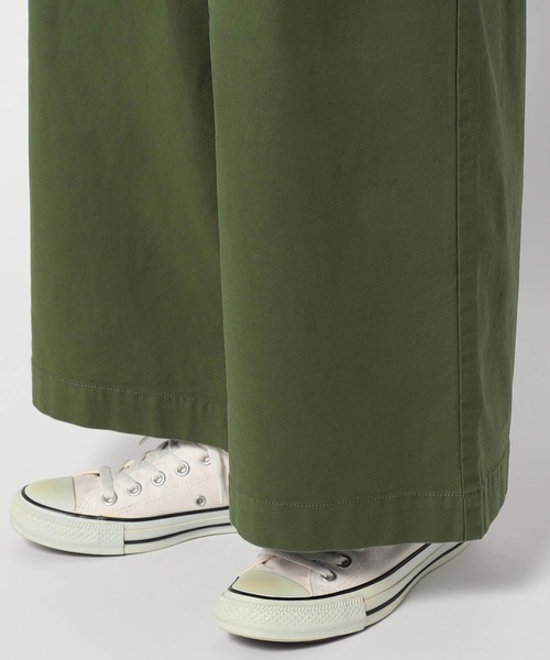 BROOKLYN OVERALL(ブルックリンオーバーオール)の「【BROOKLYN OVERALL 】ワイドベイカーパンツ(その他パンツ・レディース・ベージュ/カーキ・FREE)」の14枚目の写真