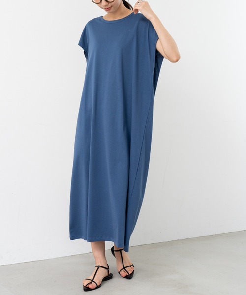refinedworks（リファインドワークス）の「【refinedworks】1枚で決まるこなれ感たっぷり 2WAYワンピース！（ワンピース・レディース・ブルー/チャコールグレー/ブラウン・FREE）」の18枚目の写真