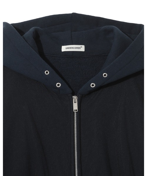 UNDERCOVER（アンダーカバー）の「UP2E1802（パーカー・レディース・ブラック/ネイビー/トップグレー・1/2）」の10枚目の写真