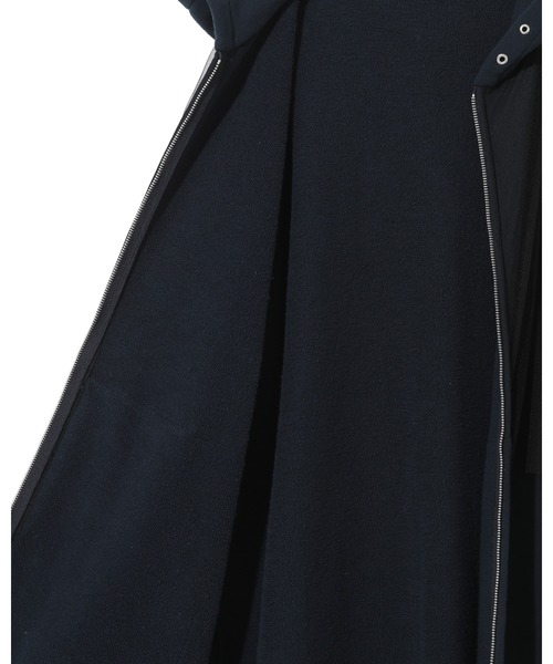 アンダーカバー UNDERCOVER ジップデザインパーカー UC2A1805 ブラック サイズ：2 25SS】UNDERCOVER アンダーカバー 10ozチャンピオン裏毛ビーズ