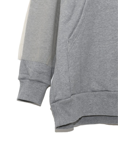 UNDERCOVER（アンダーカバー）の「UP2E1802（パーカー・レディース・ブラック/ネイビー/トップグレー・1/2）」の7枚目の写真