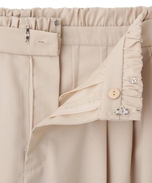 PROPORTION BODY DRESSING（プロポーションボディドレッシング）の「レイヤード風イージーパンツ / 1215230601（その他パンツ・レディース・ダークグレー/ベージュ・SMALL/MEDIUM/P/S）」の8枚目の写真