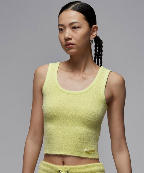 JORDAN BRAND（ジョーダンブランド）の「JORDAN BRAND AS W J AIR JDN TANK / ジョーダン ブランド ウィメンズジョーダン エア ジョーダン タンク / NIKE【SP】（タンクトップ・レディース・グリーン/ブラック・XS/M/S）」の2枚目の写真