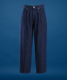 フロントタックバギーデニム