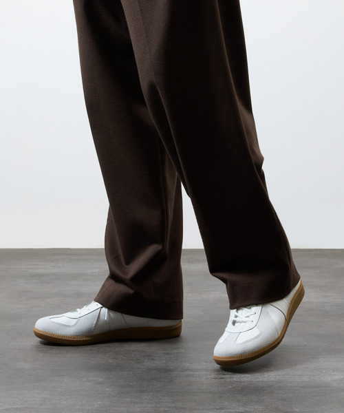 GERMAN TRAINER（ジャーマントレーナー）の「GERMAN ARMY TRAINER ORIGINAL ジャーマンアーミートレーナーオリジナル ジャーマントレーナー /  GAT1001-DARK HONEY（スニーカー・メンズ・ホワイト/ブラック・44/40/38/39/41/42/45/43/36/37）」の14枚目の写真