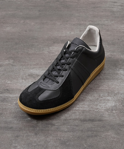 GERMAN TRAINER（ジャーマントレーナー）の「GERMAN ARMY TRAINER ORIGINAL ジャーマンアーミートレーナーオリジナル ジャーマントレーナー /  GAT1001-DARK HONEY（スニーカー・メンズ・ホワイト/ブラック・44/40/38/39/41/42/45/43/36/37）」の9枚目の写真