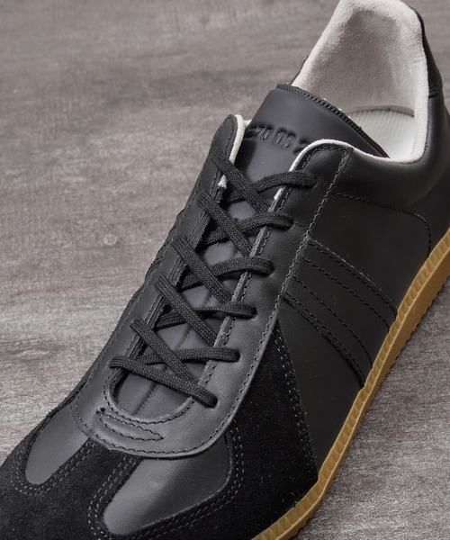 GERMAN TRAINER（ジャーマントレーナー）の「GERMAN ARMY TRAINER ORIGINAL ジャーマンアーミートレーナーオリジナル ジャーマントレーナー /  GAT1001-DARK HONEY（スニーカー・メンズ・ホワイト/ブラック・44/40/38/39/41/42/45/43/36/37）」の7枚目の写真