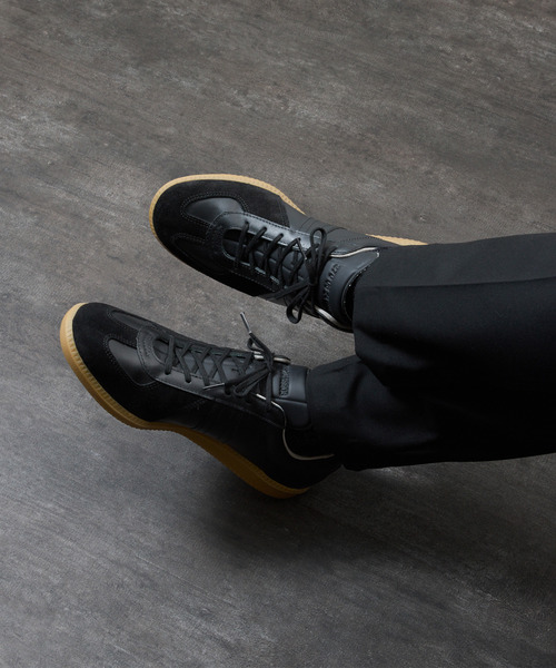 GERMAN TRAINER（ジャーマントレーナー）の「GERMAN ARMY TRAINER ORIGINAL ジャーマンアーミートレーナーオリジナル ジャーマントレーナー /  GAT1001-DARK HONEY（スニーカー・メンズ・ホワイト/ブラック・44/40/38/39/41/42/45/43/36/37）」の21枚目の写真