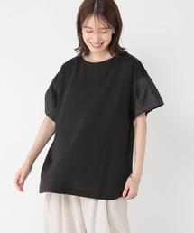 Studio clip 新品 トップス プルオーバー 半袖 ブラウス 緑 F
