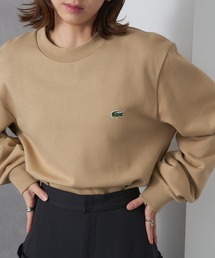 LACOSTE | 【LACOSTE】ラウンドネックリブプルオーバースウェット SH9801-99(スウェット)