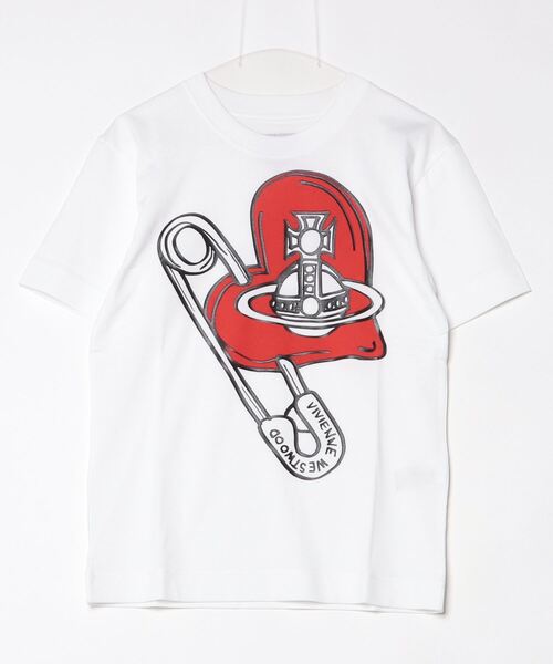 SAFETY PIN HEART RELAX T-SHIRT（Tシャツ/カットソー