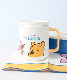 Disney（ディズニー）の「〈DISNEY/ディズニー〉くまのプーさん STAINLESS MUG/蓋付き ステンレスマグ POOH FUNNY FACES 2（グラス/マグカップ/タンブラー）」
