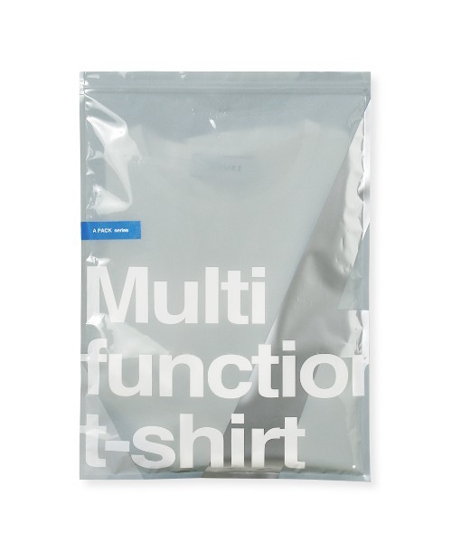 AOURE（アウール）の「【汗染み軽減】【A PACK】 MULTI FUNCTION T-SH (1枚入り)（Tシャツ/カットソー・メンズ・ブラック/ホワイト/グレー・MEDIUM/SMALL/X-LARGE/LARGE）」の12枚目の写真