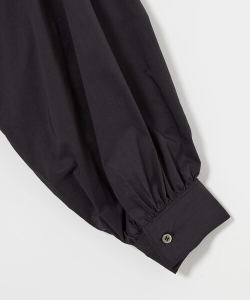 EMMEL REFINES（エメルリファインズ）の「＜EMMEL REFINES＞EM ミニシャツ ワンピース（ワンピース・レディース・ホワイト/ブラック・FREE）」の12枚目の写真