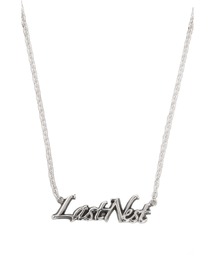 LAST NEST(XglXg)LOGO SILVER NECKLESS (SILVER 925)(lbNX)