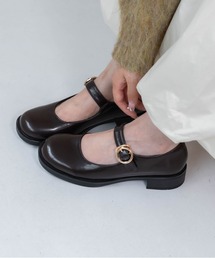 EVOL（イーボル）の「【ふかふか・クッション入り】4.5cmメリージェーンパンプス IZ5872（パンプス・レディース）」