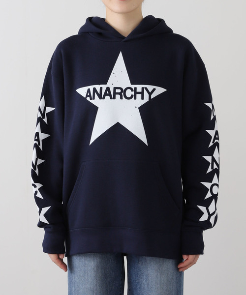 Oriens JOURNAL STANDARD(オリエンス ジャーナルスタンダード)の「【nancy/ナンシー】 ANARCHY HOODY NA090(パーカー・レディース・ネイビー/チャコールグレー・SMALL/MEDIUM)」の8枚目の写真