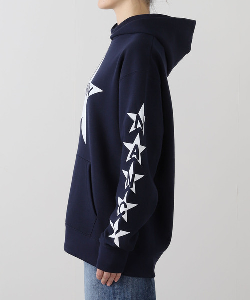 Oriens JOURNAL STANDARD(オリエンス ジャーナルスタンダード)の「【nancy/ナンシー】 ANARCHY HOODY NA090(パーカー・レディース・ネイビー/チャコールグレー・SMALL/MEDIUM)」の9枚目の写真