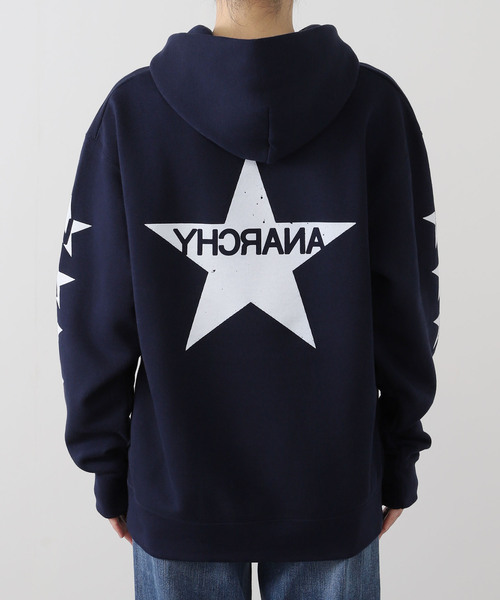 Oriens JOURNAL STANDARD(オリエンス ジャーナルスタンダード)の「【nancy/ナンシー】 ANARCHY HOODY NA090(パーカー・レディース・ネイビー/チャコールグレー・SMALL/MEDIUM)」の11枚目の写真