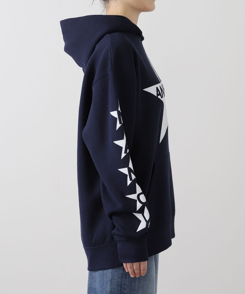 Oriens JOURNAL STANDARD(オリエンス ジャーナルスタンダード)の「【nancy/ナンシー】 ANARCHY HOODY NA090(パーカー・レディース・ネイビー/チャコールグレー・SMALL/MEDIUM)」の12枚目の写真