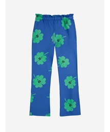 Lucky Clover all over flare jogging pants