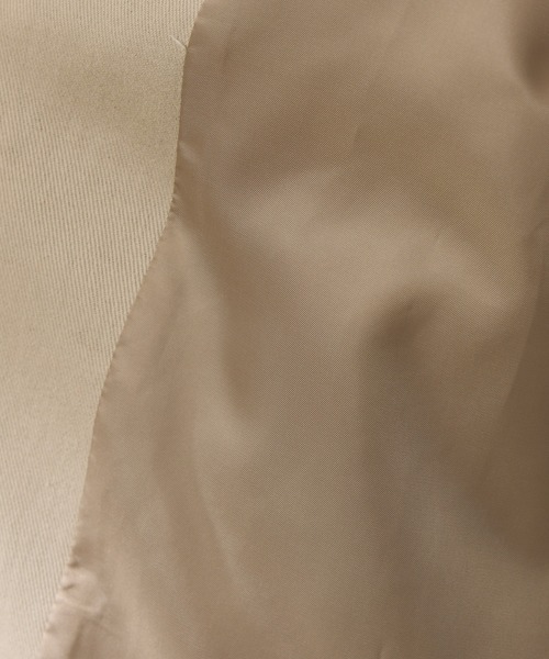 COLLAGE GALLARDAGALANTE（コラージュガリャルダガランテ）の「コンビスリーブトレンチコート（トレンチコート・レディース・チャコールグレー/ベージュ・FREE）」の17枚目の写真