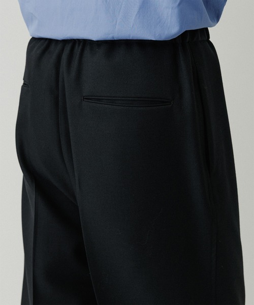 ADAM ET ROPE'（アダムエロペ）の「ハードクロス イージースラックス（スラックス・メンズ・ブラック/ブラウン系その他・M/L）」の9枚目の写真