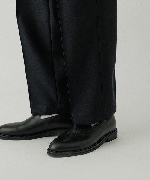 ADAM ET ROPE'（アダムエロペ）の「ハードクロス イージースラックス（スラックス・メンズ・ブラック/ブラウン系その他・M/L）」の10枚目の写真