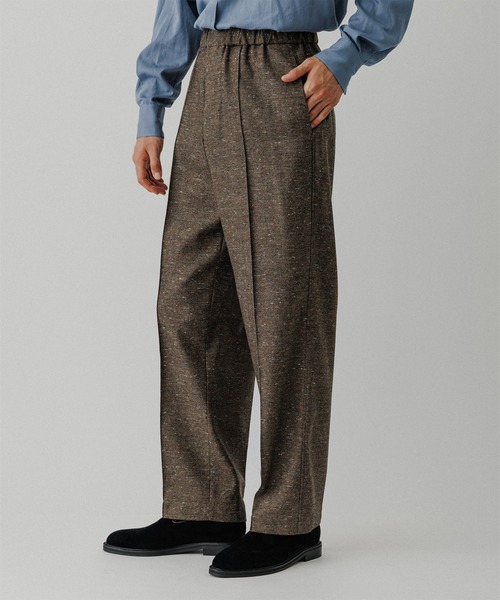 ADAM ET ROPE'（アダムエロペ）の「ハードクロス イージースラックス（スラックス・メンズ・ブラック/ブラウン系その他・M/L）」の11枚目の写真