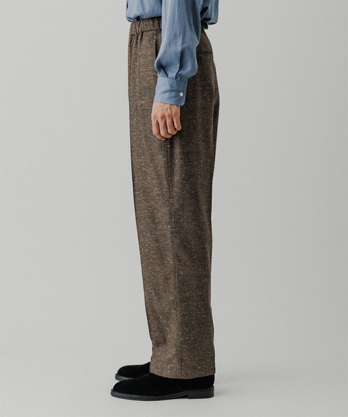 ADAM ET ROPE'（アダムエロペ）の「ハードクロス イージースラックス（スラックス・メンズ・ブラック/ブラウン系その他・M/L）」の13枚目の写真