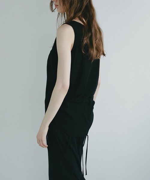 ヘンリーネックエアリータンクトップ（Tシャツ/カットソー