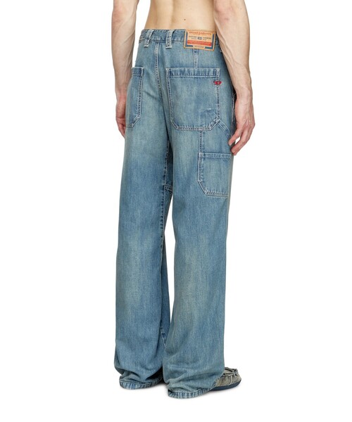 DIESELデニムパンツ メンズ デニムパンツ RELAXED D-LIVERY-W L.30（デニムパンツ