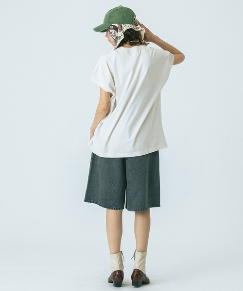HLAADA(フラーダ)の「(HLAADA for ROSEBUD)BLOWN AWAY PRINT TEE(Tシャツ/カットソー・レディース・ホワイト/ピンク・ONE SIZE)」の14枚目の写真