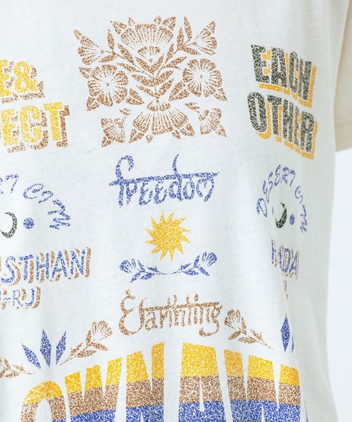 HLAADA(フラーダ)の「(HLAADA for ROSEBUD)BLOWN AWAY PRINT TEE(Tシャツ/カットソー・レディース・ホワイト/ピンク・ONE SIZE)」の10枚目の写真