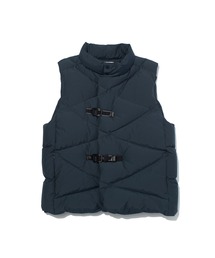 値下げ！DANTON&BEAMS フード付きダウンベスト ネイビー 42 値下げ！DANTON&BEAMS フード付きダウンベスト ネイビー 42