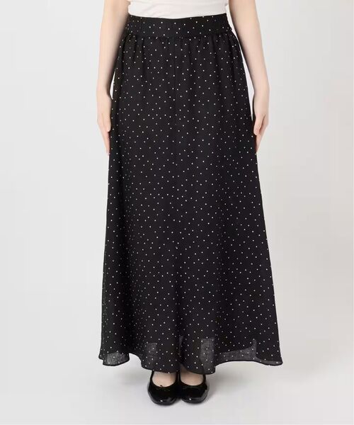 B.C STOCK（ベーセーストック）の「《追加8》手洗い可 / フレンチリネンギャザースカート（スカート・レディース・ブルー/カーキ/ホワイト/ブラックミックス・FREE）」の22枚目の写真