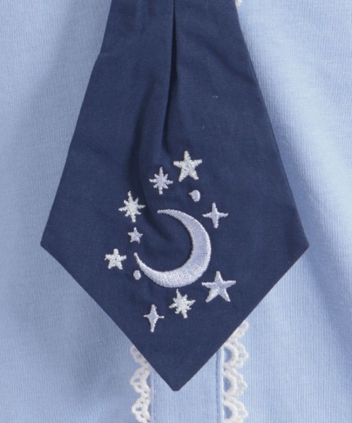 axes femme(アクシーズファム)の「スターリータイ付セーラープルオーバー(Tシャツ/カットソー・キッズ・ブルー/ラベンダー・MEDIUM/LARGE/X-LARGE)」の10枚目の写真